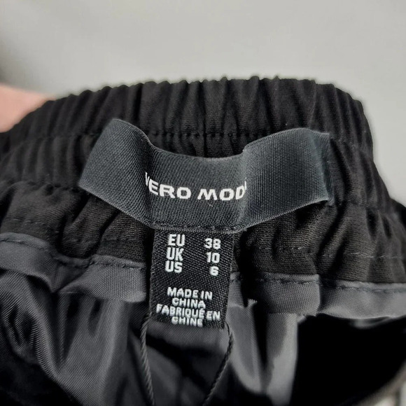 Vero Moda Women's Dani Tulip High Waisted Skirt In Black Size‎ 6 NWT - Picture 7 of 11